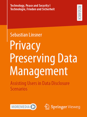 cover image of Privacy Preserving Data Management